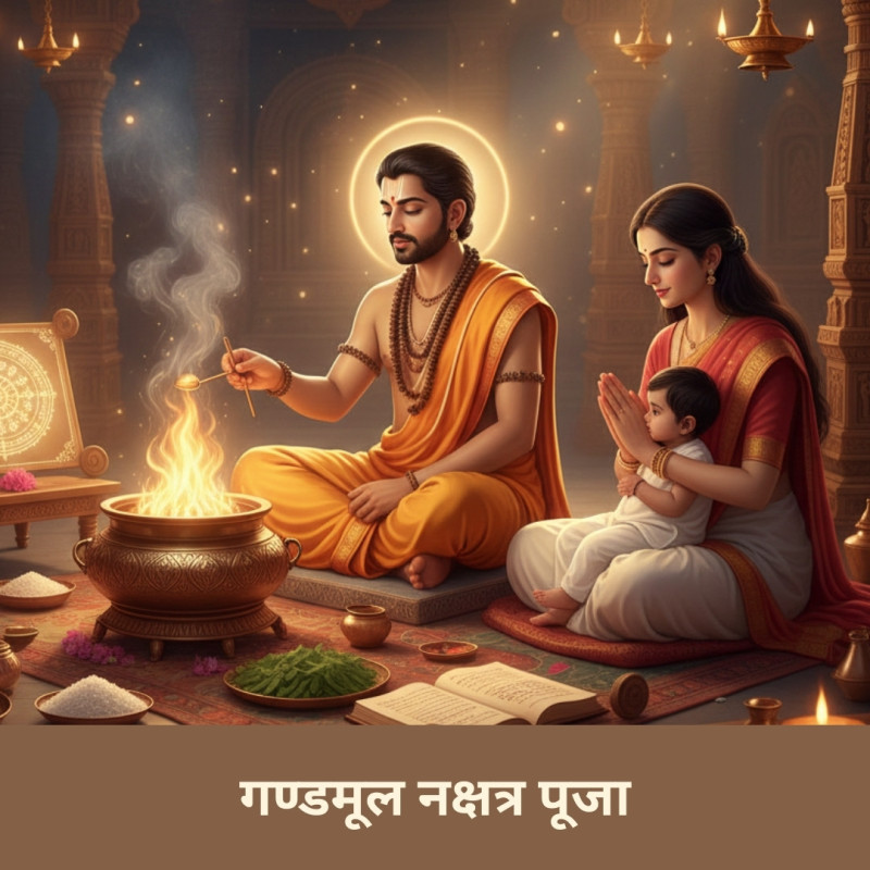 Gandmool Nakshatra Shanti Puja