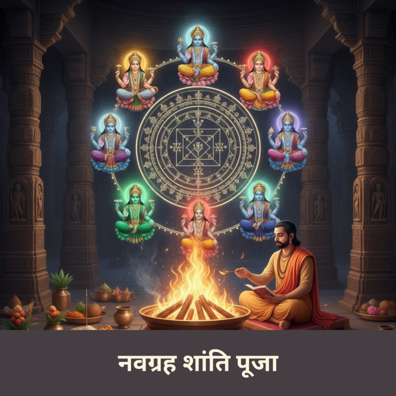 Navagraha Shanti Puja