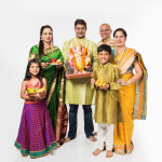 Joint family puja